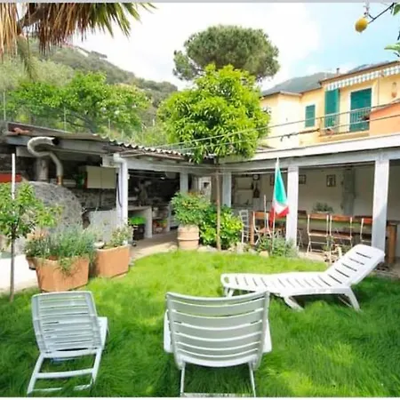 Casa Paola Con Giardino Privato Bonassola